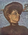head of a woman